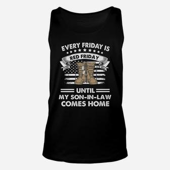Red Friday Until My Son-In-Law Comes Home Unisex Tank Top | Crazezy
