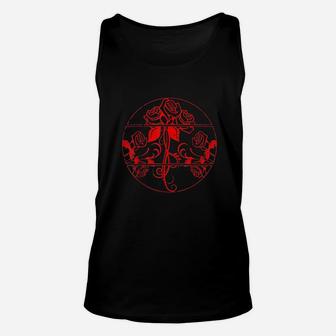 Red Roses Aesthetic Clothing Soft Grunge Clothes Goth Punk Unisex Tank Top - Thegiftio