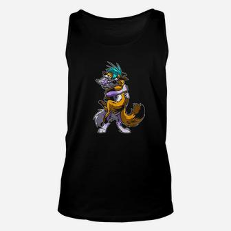 Relationships Bff Wolves Furry Unisex Tank Top | Crazezy