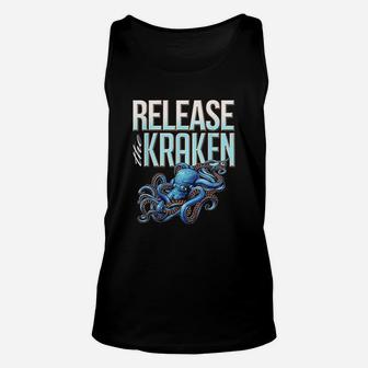 Release The Kraken Unisex Tank Top | Crazezy DE