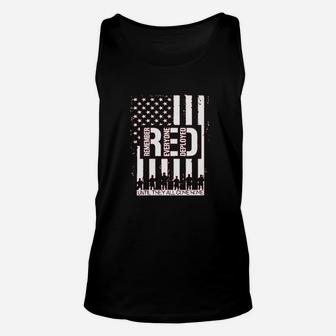 Remember Everyone Deployed Red Friday Unisex Tank Top | Crazezy AU