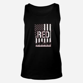 Remember Everyone Deployed Red Friday Unisex Tank Top | Crazezy AU