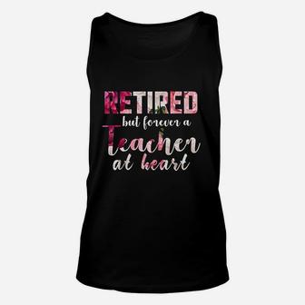 Retired Teacher Unisex Tank Top | Crazezy