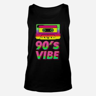 Retro 90'S Vibe Vintage Nineties Child Retro Cassette Tape Unisex Tank Top | Crazezy