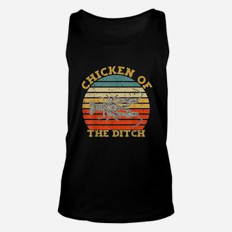 Retro Cajun Crawfish Chicken Of The Ditch Gift Unisex Tank Top | Crazezy DE
