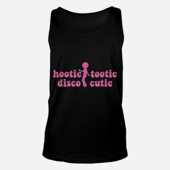 Retro Hootie Tootie Disco Cutie Vintage Dancing Unisex Tank Top | Crazezy