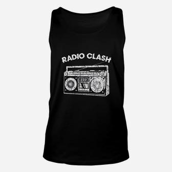 Retro Punk Radio Clash Unisex Tank Top | Crazezy