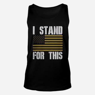 Rival Gear Baltimore Football I Stand For This Unisex Tank Top | Crazezy