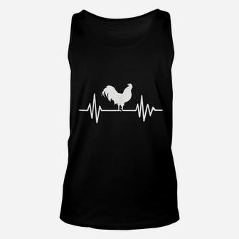 Rooster Frequency Unisex Tank Top - Thegiftio