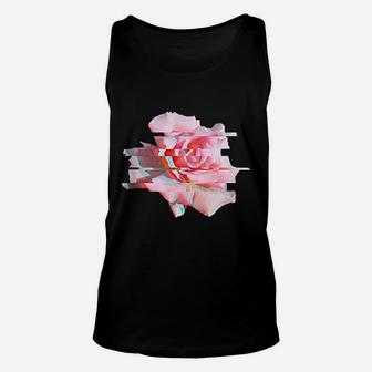 Rose Flower Unisex Tank Top | Crazezy