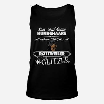 Rottweiler Glitzer Fan Unisex TankTop, Hunde Liebhaber Design - Seseable