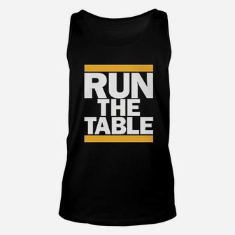 Run The Table Football Unisex Tank Top - Thegiftio