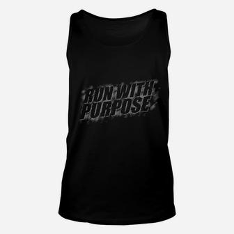 Run With Purpose Unisex Tank Top | Crazezy