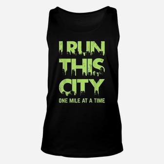 Running Humor Quote For Marathon Runner Running Team Member Unisex Tank Top | Crazezy CA