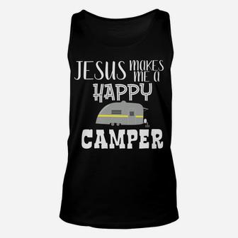 Rv Gift God Jesus Religious Christian Family Camping Camper Unisex Tank Top | Crazezy DE