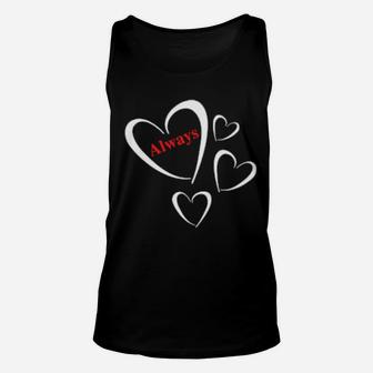 'S Heart Cute Power Valentine's Day Love Unisex Tank Top - Monsterry