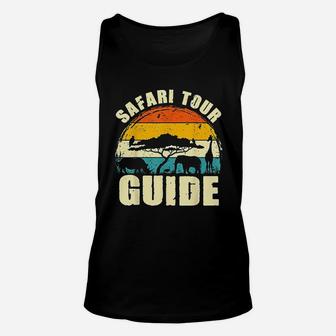Safari Tour Guide Unisex Tank Top | Crazezy CA