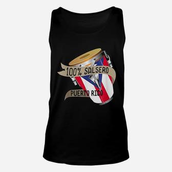 Salsero De Puerto Rico Unisex Tank Top | Crazezy