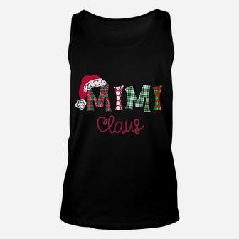 Santa Mimi Clause Christmas Family Matching Xmas Pajamas Tee Sweatshirt Unisex Tank Top | Crazezy AU