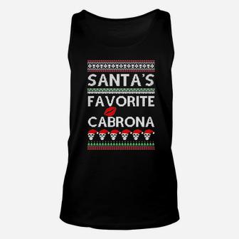 Santa's Favorite Carbona Unisex Tank Top - Monsterry CA