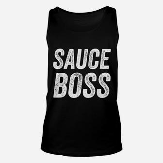 Sauce Boss Unisex Tank Top | Crazezy