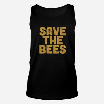 Save The Bees Beekeeper Tee Unisex Tank Top - Thegiftio
