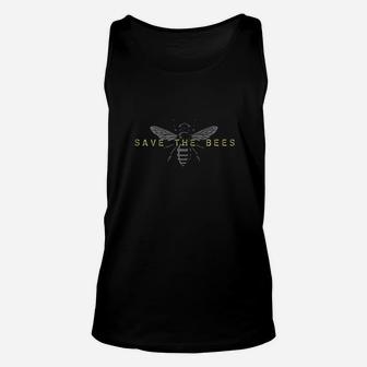 Save The Bees Environmentalist Unisex Tank Top | Crazezy CA