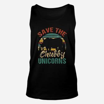 Save The Chubby Unicorns Unisex Tank Top | Crazezy UK