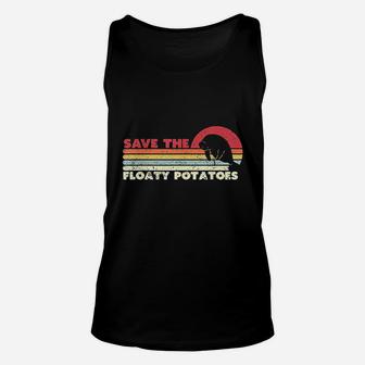 Save The Floaty Potatoes Unisex Tank Top - Thegiftio UK