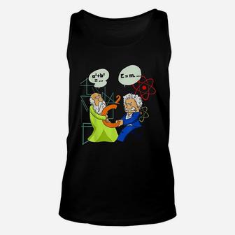 Science Nerdy Biology Physic Math Lover Unisex Tank Top | Crazezy