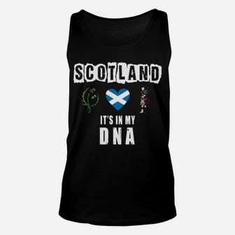 Scotland Its In My Dna Unisex Tank Top - Monsterry AU
