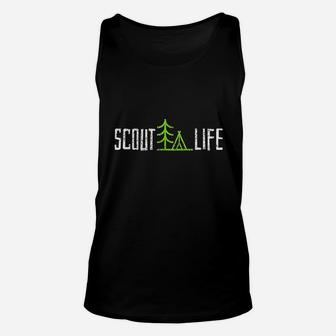 Scout Scouting Leader Camping Hiking Unisex Tank Top | Crazezy DE