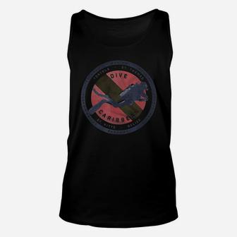 Scuba Dive Caribbean Shirt Unisex Tank Top - Thegiftio UK