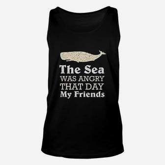 Sea Was Angry That Day Unisex Tank Top | Crazezy CA