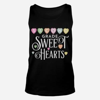 Second Grade Teacher Valentines Class Full For Sweethearts Unisex Tank Top - Monsterry AU