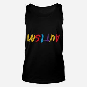 Seeing The World Differently Autism Awareness Unisex Tank Top | Crazezy CA