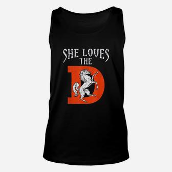 She Loves The D Unisex Tank Top | Crazezy