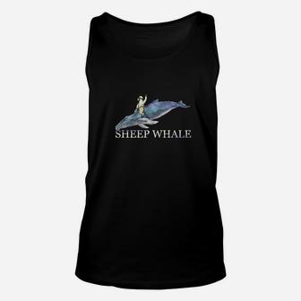 Sheep Whale Unisex Tank Top - Thegiftio