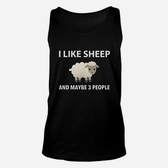 Sheep Whisperer Farmer For Those Who Love Sheep Unisex Tank Top | Crazezy UK