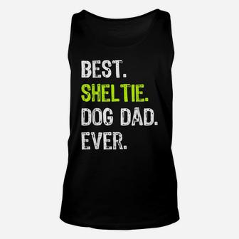 Sheltie Dog Dad Fathers Day Dog Lovers Unisex Tank Top | Crazezy DE