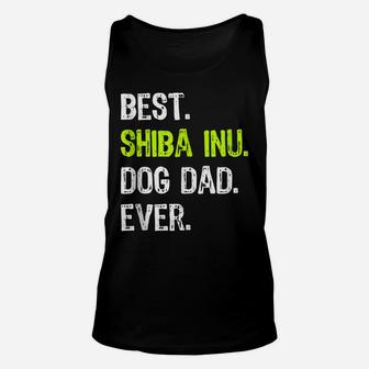 Shiba Inu Dog Dad Fathers Day Dog Lovers Unisex Tank Top | Crazezy CA