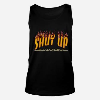 Shut Up Boomer Meme Unisex Tank Top | Crazezy DE