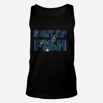 Silent And Fish Unisex Tank Top | Crazezy CA