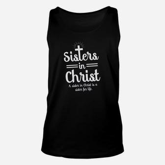 Sisters In Christ Unisex Tank Top | Crazezy AU