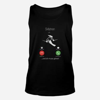 Skifahren Ruft Mädchen 0005 TankTop - Seseable