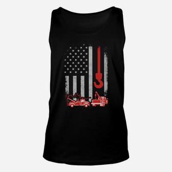 Skilled Tow Truck Operator Unisex Tank Top | Crazezy