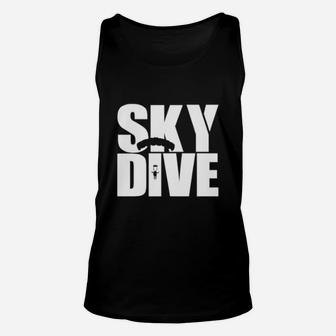 Sky Dive Unisex Tank Top - Thegiftio UK