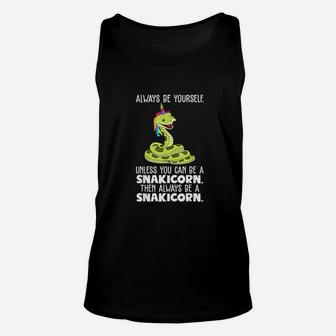 Snake Unicorn Ball Python Lover Unisex Tank Top | Crazezy DE