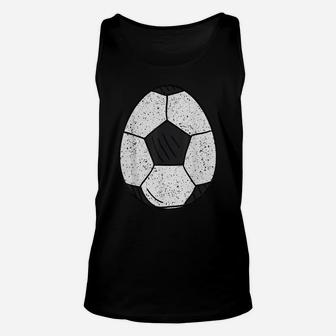 Soccer Ball Happy Easter Egg Cute Hunting Sport Lover Unisex Tank Top | Crazezy