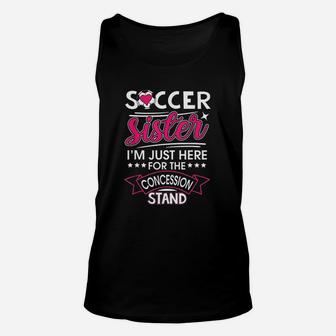 Soccer Sister Unisex Tank Top | Crazezy